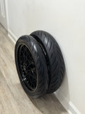 Black Ultra Bee Supermoto Wheelset