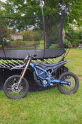 Surron Ultra Bee Frame Guards color shift purple/blue sparkle + gloss