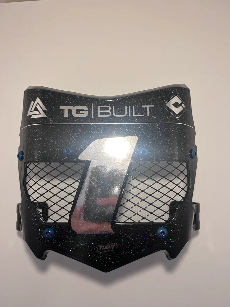 Titanium Vented Plate (Real plastic plate) *Pre-Order*